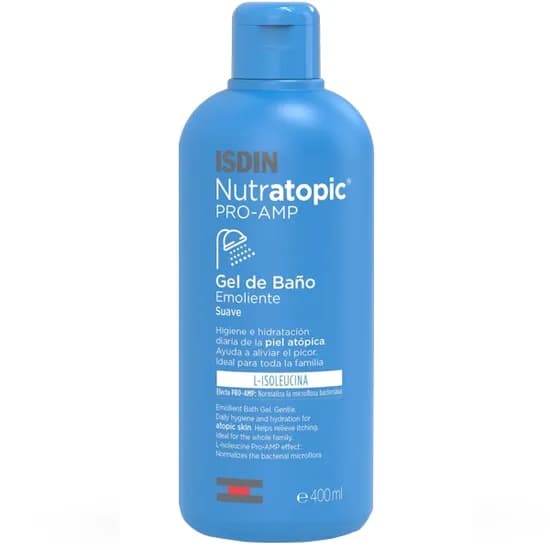 Gel de Banho Isdin Nutratopic Pro-Amp de 400 ML image