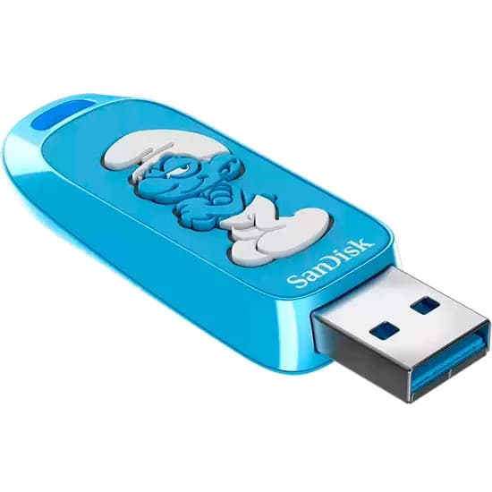 Pendrive Sandisk G46 64GB USB-A Smurfs Azul image