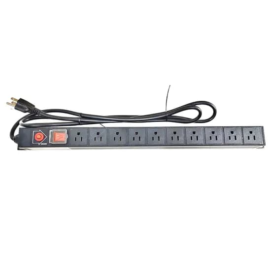 Filtro de Linha F. Rack Régua 15AMP 10 Tomadas 110V US image
