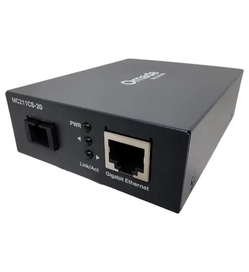 Conversor de Mídia Fibra TP-Link MC211CS-20 Omada Gigabit WDM 20KM image