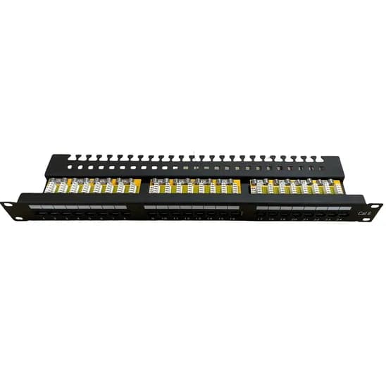 Painel de Emenda Categoria 6 com 24 Portas RJ45 Modelo JZ-2008-3 image