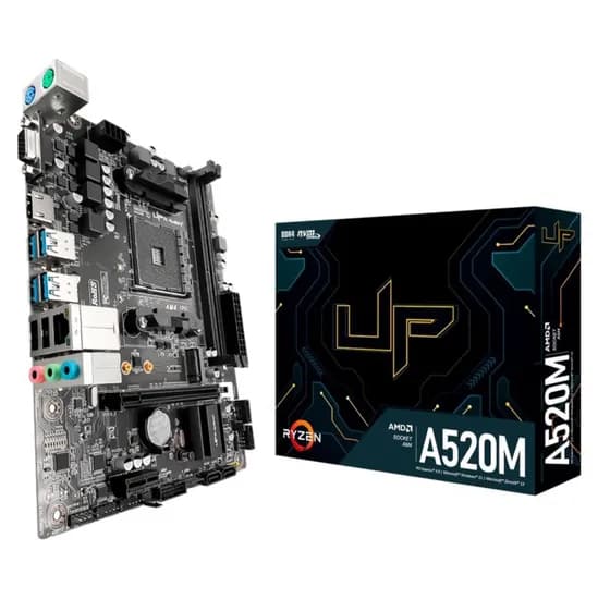 Placa Mãe Up Gamer A520M DDR4 Socket AM4 Chipset AMD A520 Micro ATX image