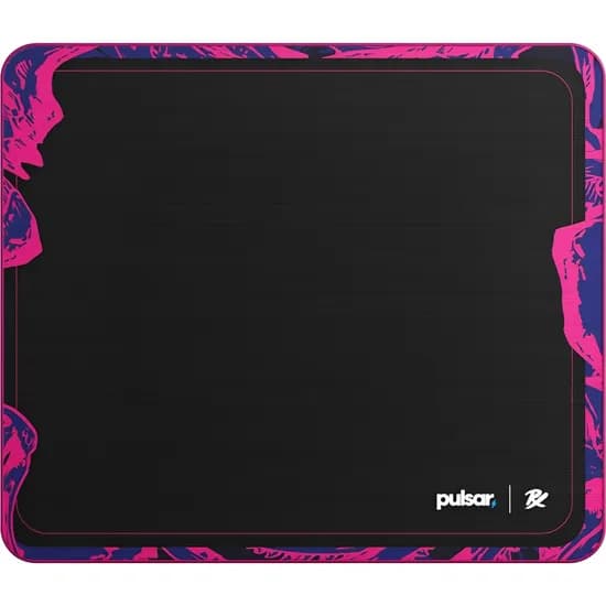 Almofada de Mouse Edição PRX Pulsar Es Esports XL (49 X 42 CM) - Preto/Rosa (PRXPADXL01) image