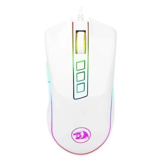 Redragon Cobra M711W RGB Branco Gamer Mouse 10000 Dpi image