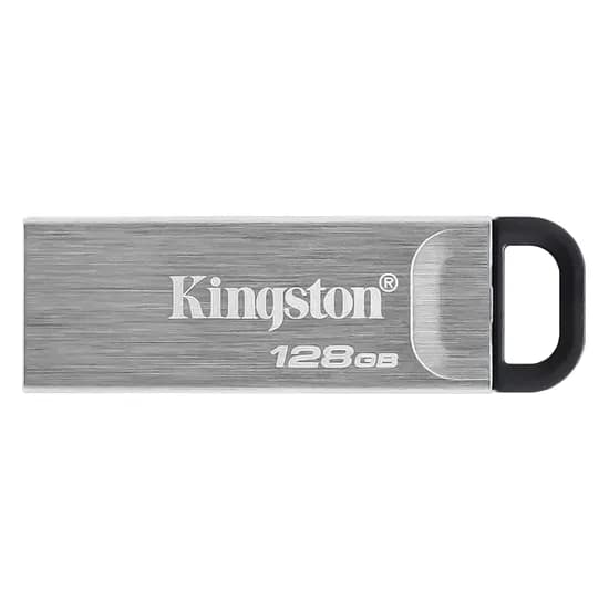 Pendrive Kingston Datatraveler Kyson 128GB USB 3.2 Prata DTKN/128GB image