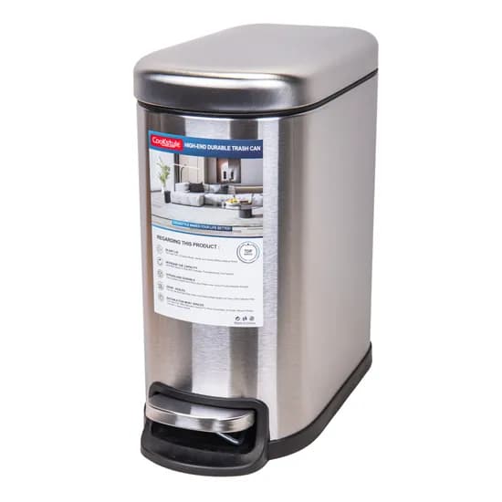 Lixeira de Aço Inox 5L image