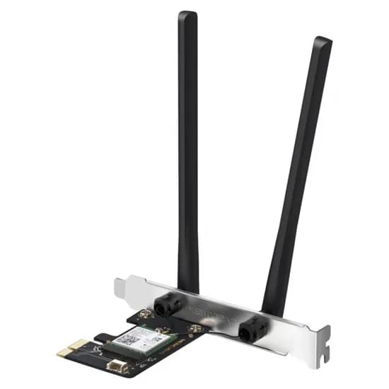 Adaptador PCI-e Wi-Fi 6 MA80XE AX3000 Bluetooth 5.2 Duplo image