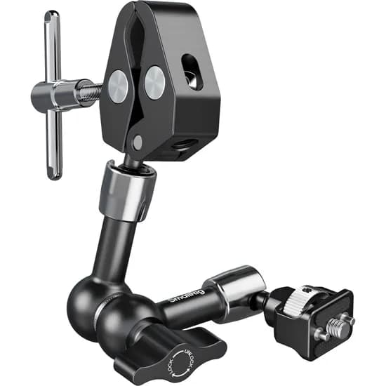 Braço Articulado Smallrig Magic Arm com Braçadeira Tipo Caranguejo - Preto 18 cm (5310) image