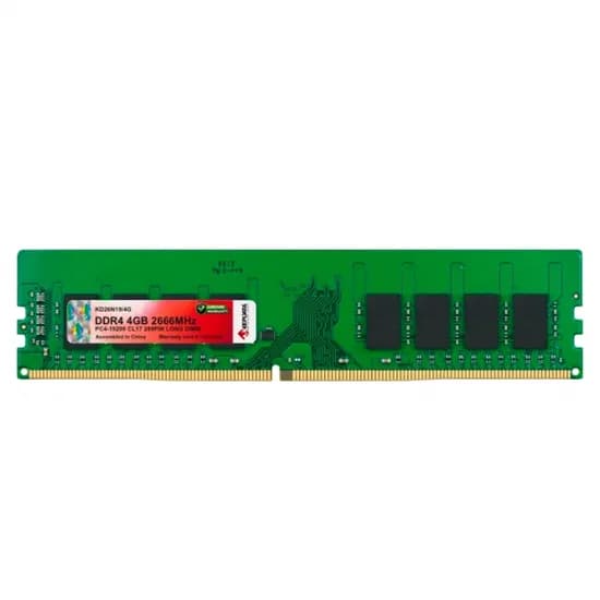 Memória Keepdata, DDR4 4GB (1X4GB), 2666MHz, KD26N19/4G, Verde image