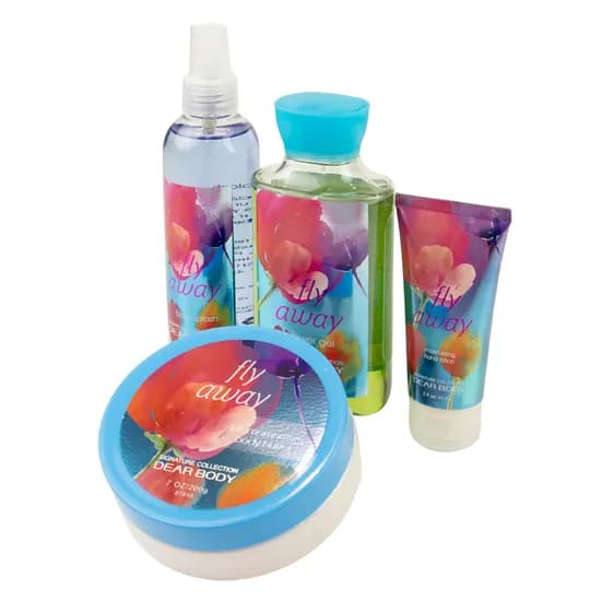 Kit Body Splash Dear Body Fly Away - Feminino - 236 ML + 295 ML + 59 ML + 200 G image