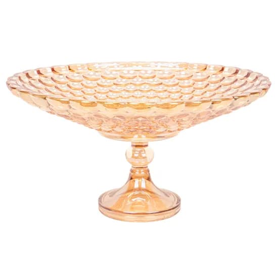 Fruteira Decorativa Dourada 36X19CM image