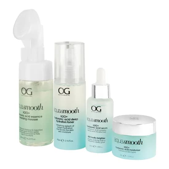 Kit Cuidado com a Pele Outdoor Girl Aquasmooth Hidratação Conjunto D2251 - 4 Em 1 image