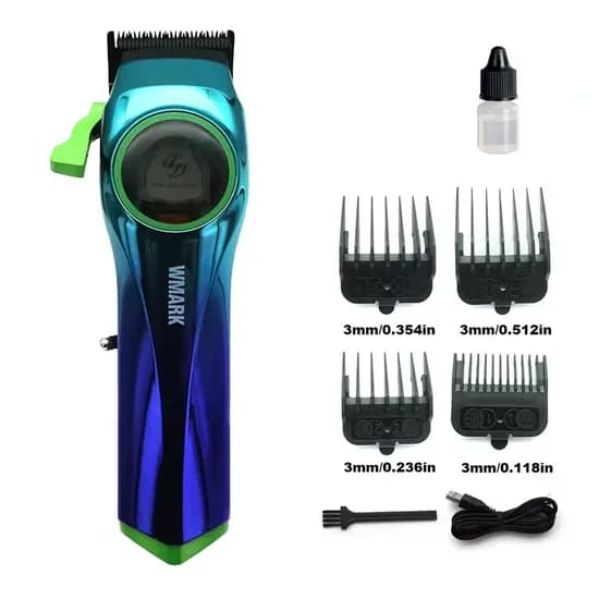 Máquina de Cortar Cabelo Wmark NG-9009 - Recarregável image