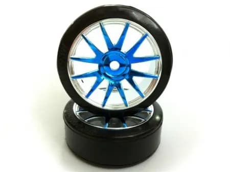 Roda Cromada HT 1/16 Drift 2PC 09003PB image