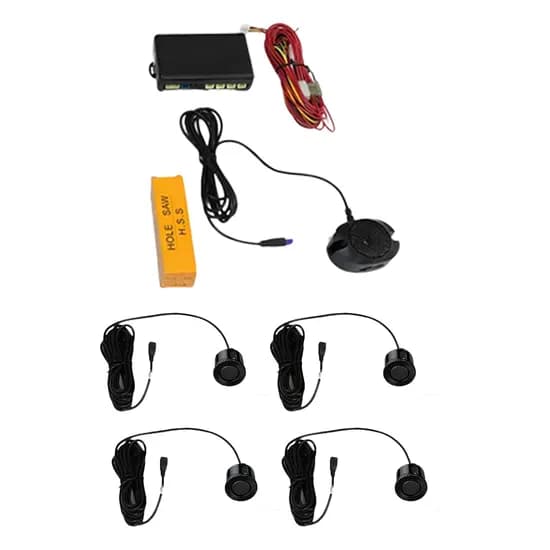 Sensor de Estacionamento Motor One CRS8500F - para Carro - 4 Peças - Frontal - Preto image