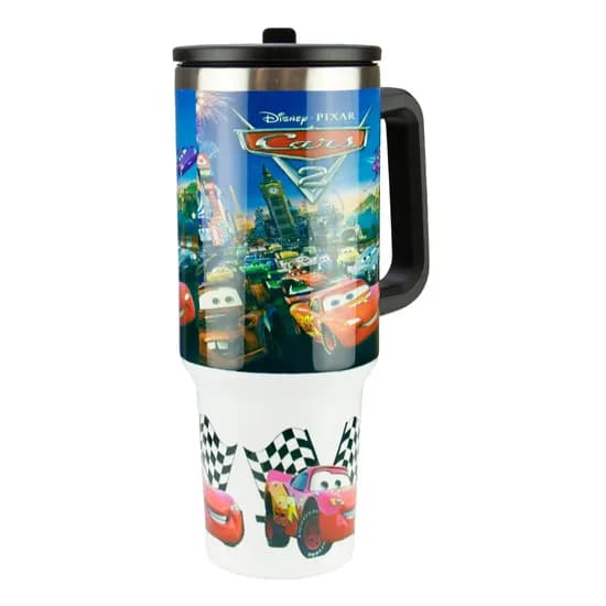 Copo Térmico Quencher IH401 - 1200ML - com Bico - Cars 2 image