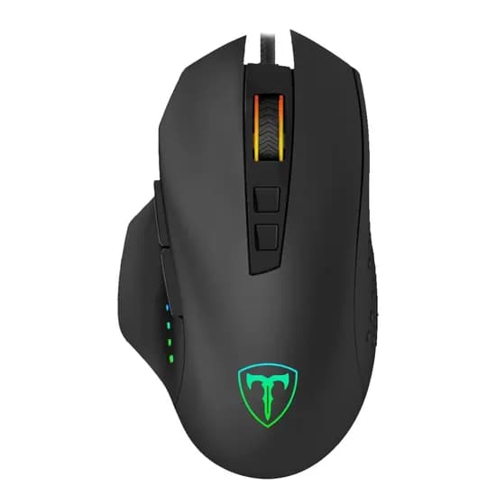 Mouse Gamer T-Dagger T-TGM203 Warrant Officer Gaming RGB com Fio 4800 DPI - Preto image