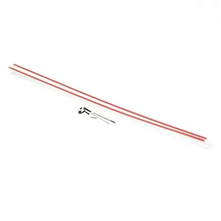 Par de varas de pesca de carbono Dubro de 36 polegadas com cano laser (DUB500) image