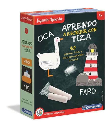 Brinquedo Educativo Clementoni Aprendendo a Escrever com Giz 4+ image