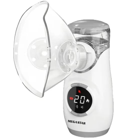 Nebulizador Portátil Mega Star MY126 - Branco 20ML image