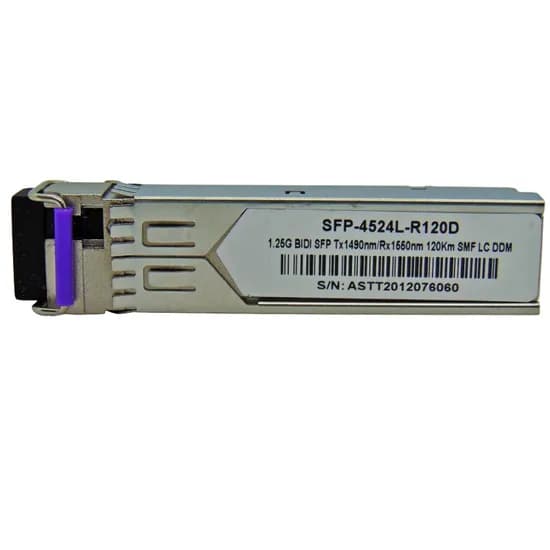 F. M SFP 1.25G 120KM Bidi LC DDM TX1490-RX1550NM 4524L-R120D image