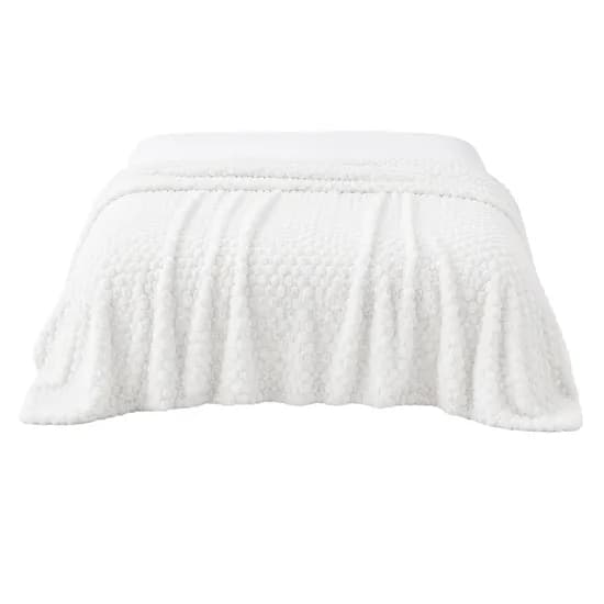 Cobertor Plush Goldsun King Branco 260x240cm image