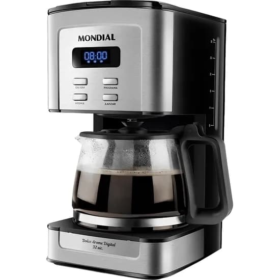 Cafeteira Mondial Dolce Arome 32X C-44-32X-Sdi Digital 220V - Preto/Prata image