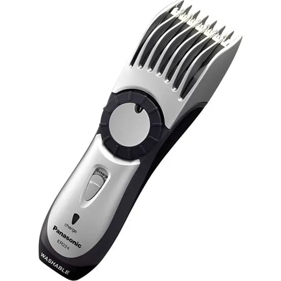 Cortador de Cabelo Panasonic ER-224S Tudo Em Um Recarregável 110V - Prata image