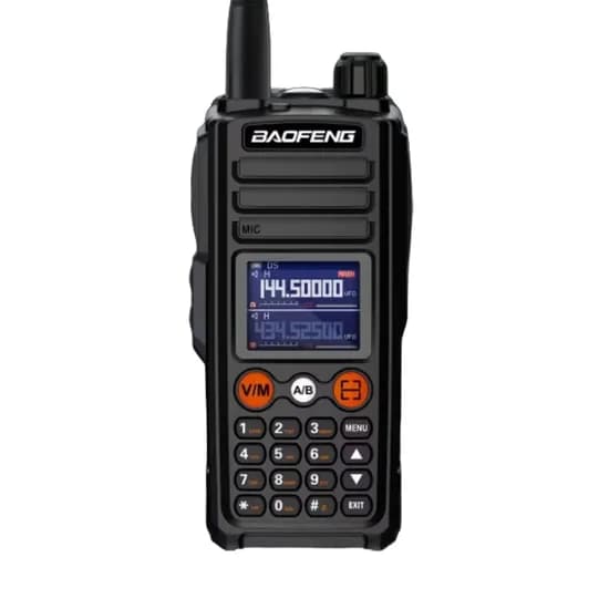 Walkie Talkie Baofeng UV-27 - Banda Dupla - 10W - 999 Canais - Preto image