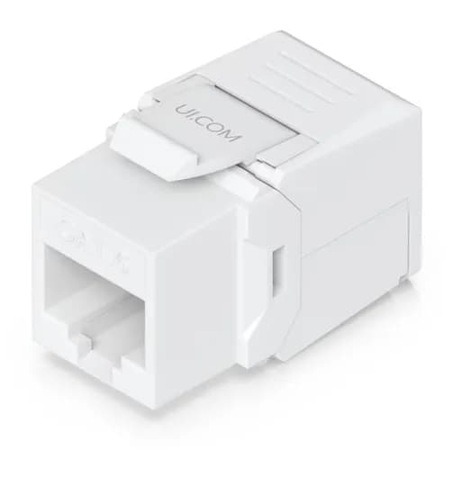Conector Acoplador CAT6 Branco Ui UACC-KEYSTONE-JACK-C6 image