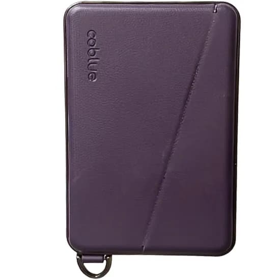 Porta Cartão de Couro Coblue CBS-A22 para Celular - Roxo image