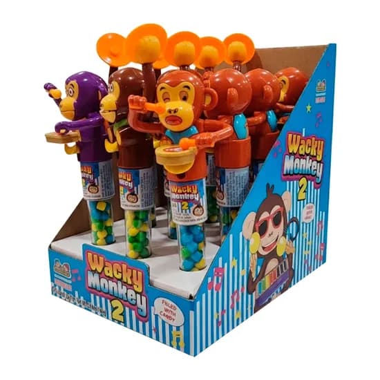 Bala Kidsmania Wacky Monkey Caixa 12X12G image