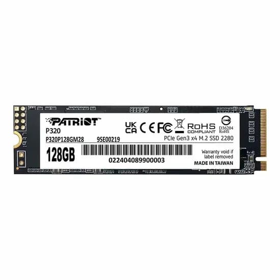 SSD M.2 Patriot 128GB Nvme PCI-Express Gen 3 - P320P128GM28 image