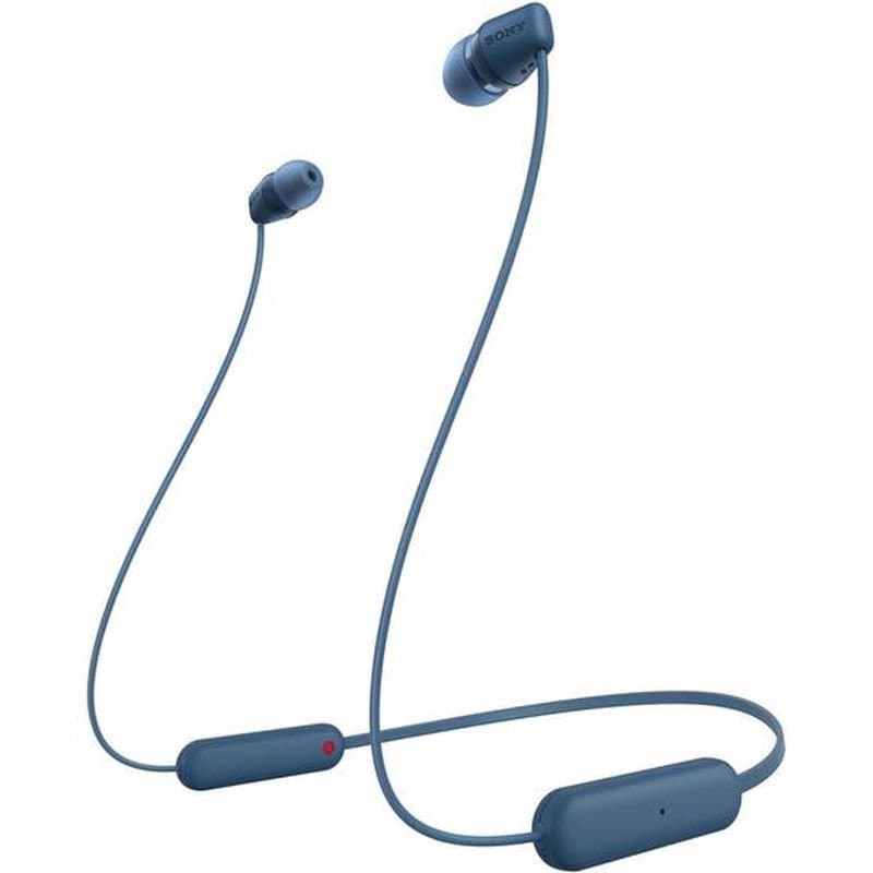 Fone de Ouvido Bluetooth Sony WI-C100 In-Ear - Cor Azul image